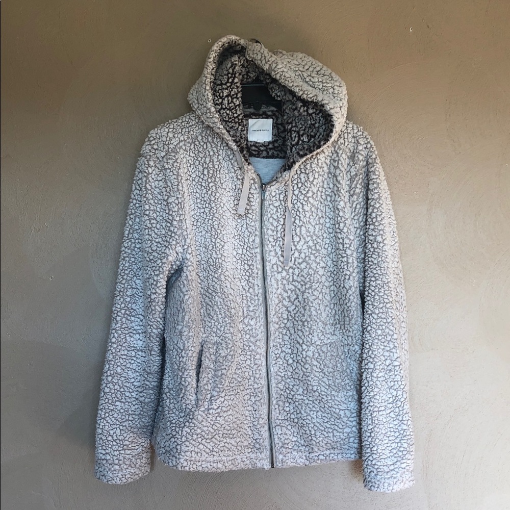 Thread & Supply Light Gray ivory jacket